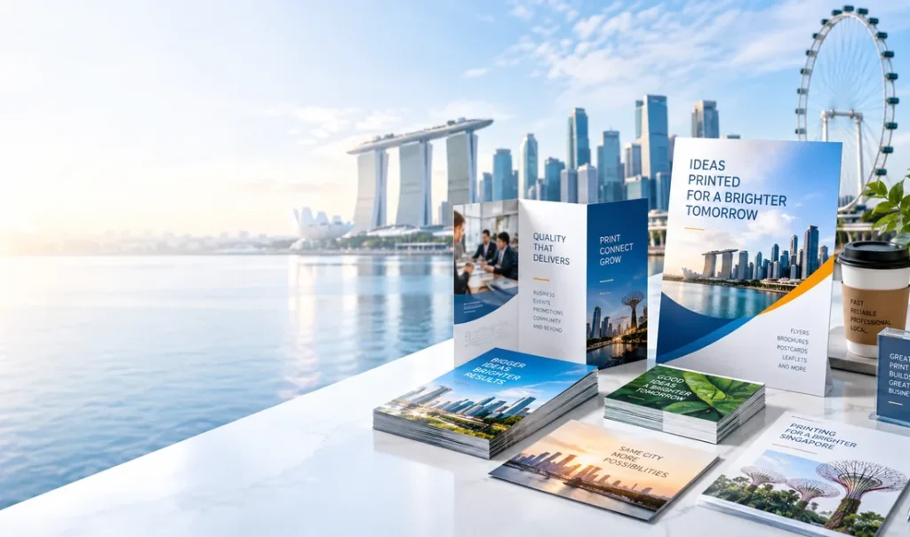 How many flyers should I print Singapore quantity and distribution planning